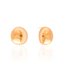 Brinco Redondo Liso 2.0 cm Banhado a Ouro 18K