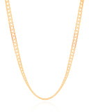 Choker Chinesca 5 mm Banhado a Ouro 18K