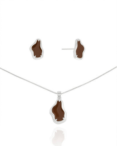 Conjunto Orgânico Resinado Fendi