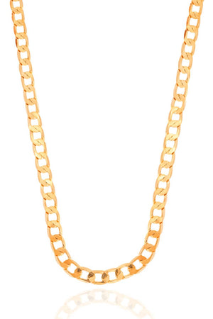 Gargantilha Masculina Longa Grumet Achatada 6mm - 60 cm