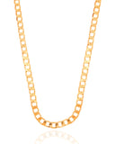 Gargantilha Masculina Longa Grumet Achatada 6mm - 60 cm
