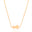 Choker Elos Bolas Lisas Banhado a Ouro 18K