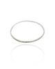 Pulseira Rivieira Esmeralda 2 mm Ajustável