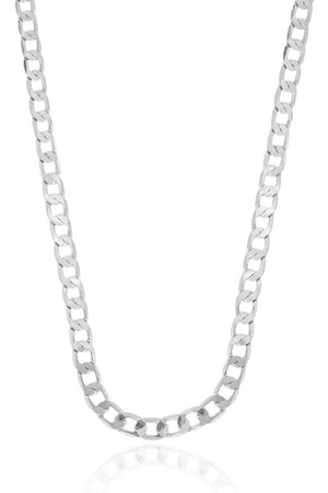 Gargantilha Masculina Longa Grumet Achatada 6mm - 60 cm