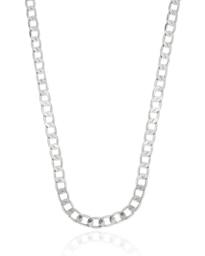 Colar Masculino Grumet Achatada 6 mm - 60 cm