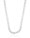 Gargantilha Masculina Longa Grumet Achatada 6mm - 60 cm