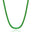 Choker Cristal Esmeralda Banhado a Ouro 18K