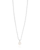 Gargantilha Veneziana Pérola 5 mm Ródio Branco - 40 cm