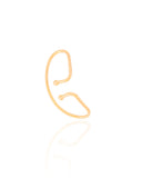 Piercing Fio Liso Banhado a Ouro 18K