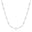 Choker Navetes Cristal Ródio Branco