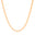 Choker Elos Duplos 4 mm Banhado a Ouro 18K