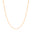 Choker Grumet Plaquinhas Banhado a Ouro 18K - 33 cm