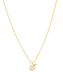 Choker Veneziana Pingente Maça Cravejada Cristal