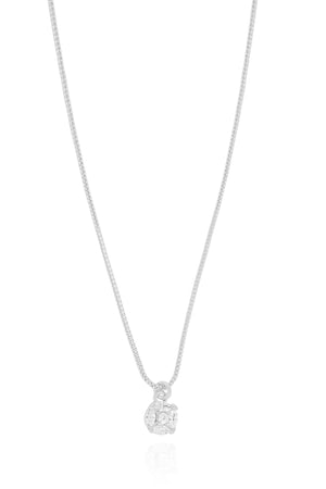 Gargantilha Veneziana Ponto de Luz Navetes Cristal Ródio Branco - 40 cm