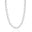 Choker Elos Retangulares 5 mm Ródio Branco