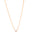 Gargantilha Veneziana Ponto de Luz Cristal 5 mm Banhado a Ouro 18K - 45 cm