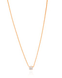 Gargantilha Veneziana Ponto de Luz Cristal 5 mm Banhado a Ouro 18K - 45 cm