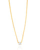 Gargantilha Veneziana Ponto de luz Cristal - 45 cm