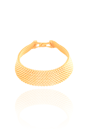 Pulseira Malha Chata 19 cm