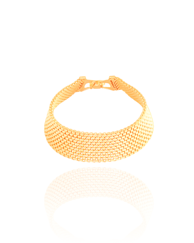 Pulseira Malha Chata 19 cm