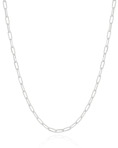 Colar Masculino Longo Elos 3 mm - 70 cm