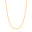 Choker Cordão Baiano 2 mm Banhado a Ouro 18K