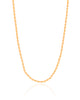 Choker Cordão Baiano 2 mm Banhado a Ouro 18K