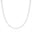 Choker Elos Losango 4 mm Ródio Branco