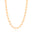 Choker Piastrine 5 mm Banhado a Ouro 18K
