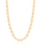 Choker Piastrine 5 mm Banhado a Ouro 18K