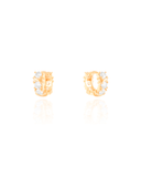 Brinco Argola Cristal 1.2 cm