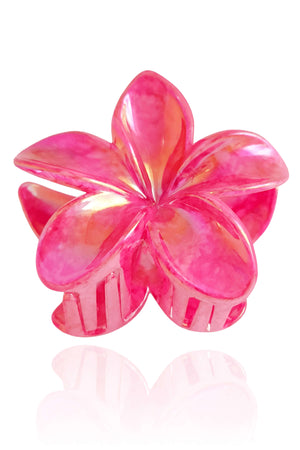 Presilha Flor Pink Perolado