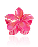 Presilha Flor Pink Perolado