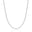 Choker Torcida Detalhada 2 mm Ródio Branco