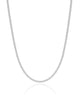 Choker Torcida Detalhada 2 mm Ródio Branco
