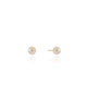Brinco Pérola 6 mm Banhado a Ouro 18K