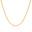 Choker Snake 3 mm Banhado a Ouro 18K