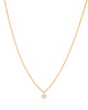 Gargantilha Veneziana Ponto de Luz Cristal 5 mm Banhado a Ouro 18K - 40 cm