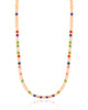 Gargantilha Riviera Colorida 3 mm Banhado a Ouro 18K - 45 cm