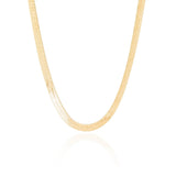 Choker Fita Banhado a Ouro 18K