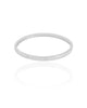 Bracelete Parafusos 4 mm Ródio Branco