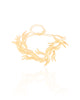 Pulseira Asas Lisas Banhado a Ouro 18K