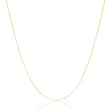 Gargantilhas Venezianas 5 x 45 + 5 cm Banhado a Ouro 18K