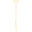 Gargantilha Dois Palitos V Ponto de Luz Banhado a Ouro 18K - 40 cm