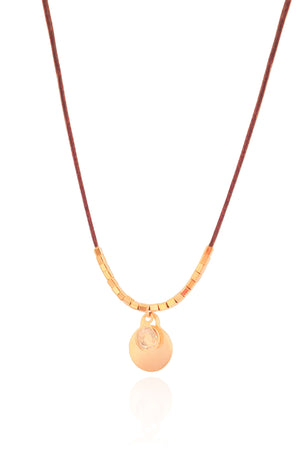 Choker Fio Coreano Redondo Liso Ponto de Luz Cristal Banhado a Ouro 18K