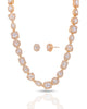 Conjunto Colar Riviera Mix Cravejado Cristal com Fecho Italiano - 40 cm