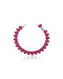 Pulseira Riviera Gota Rubi com Fecho Gaveta Click