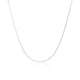 Choker Malha Fita 2 mm Ródio Branco