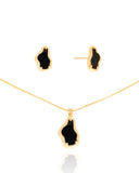 Conjunto Orgânico Resinado Preto