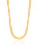 Choker Snake Banhado a Ouro 18K - 32 cm